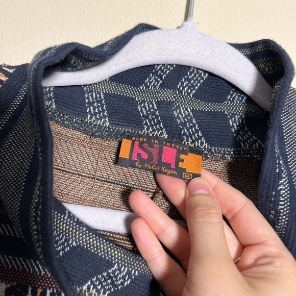 Isle by Melis Kozan Mixed Pattern Shift Dress - Picture 6 of 6